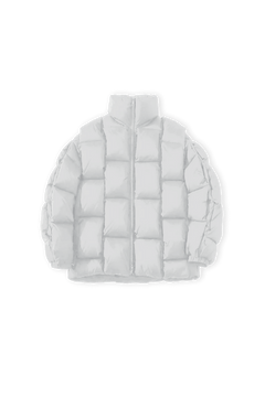 Diagram Puffer - White