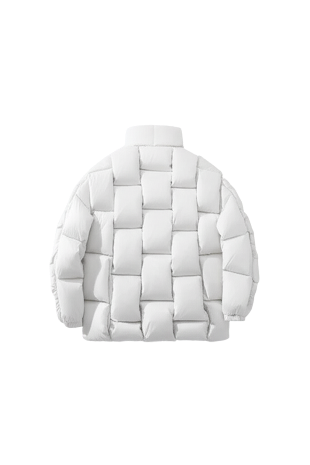 Diagram Puffer - White