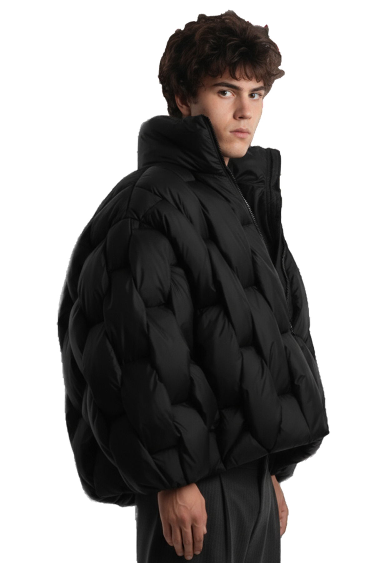 Pentagon Puffer - Black