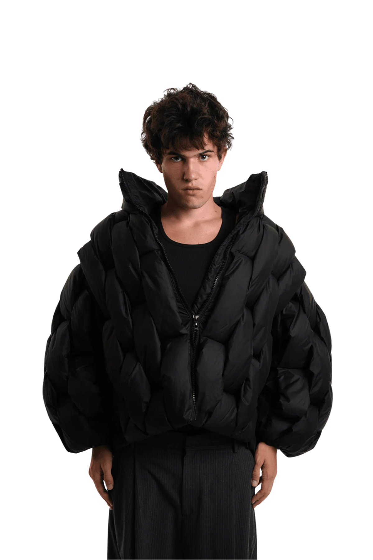 Pentagon Puffer - Black