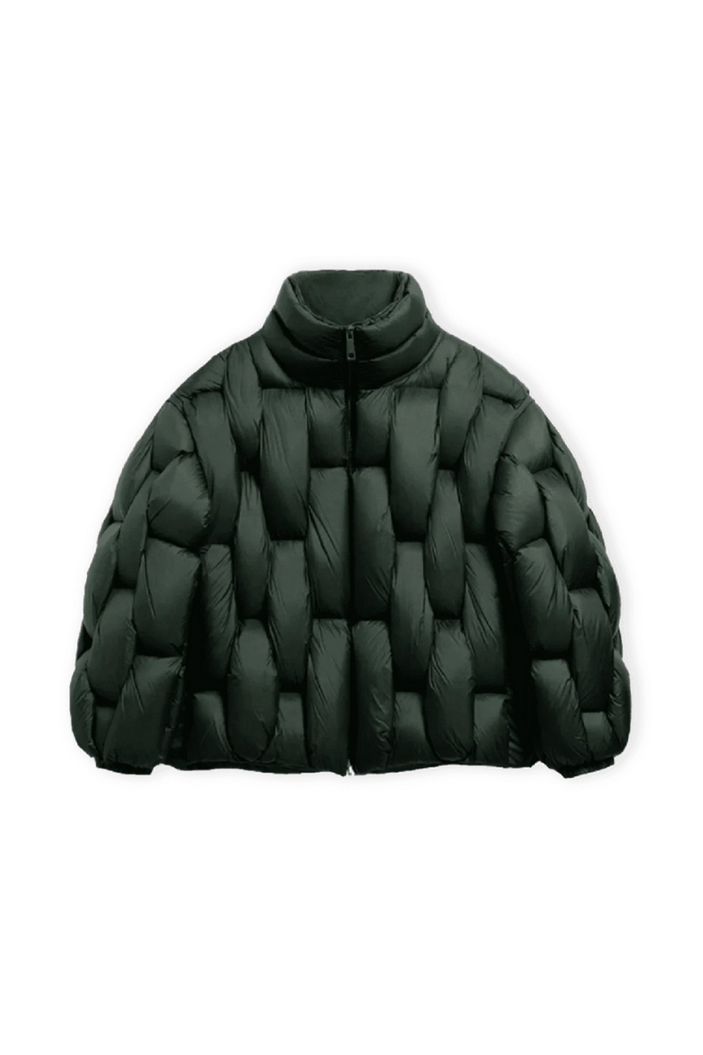 Pentagon Puffer - Vert