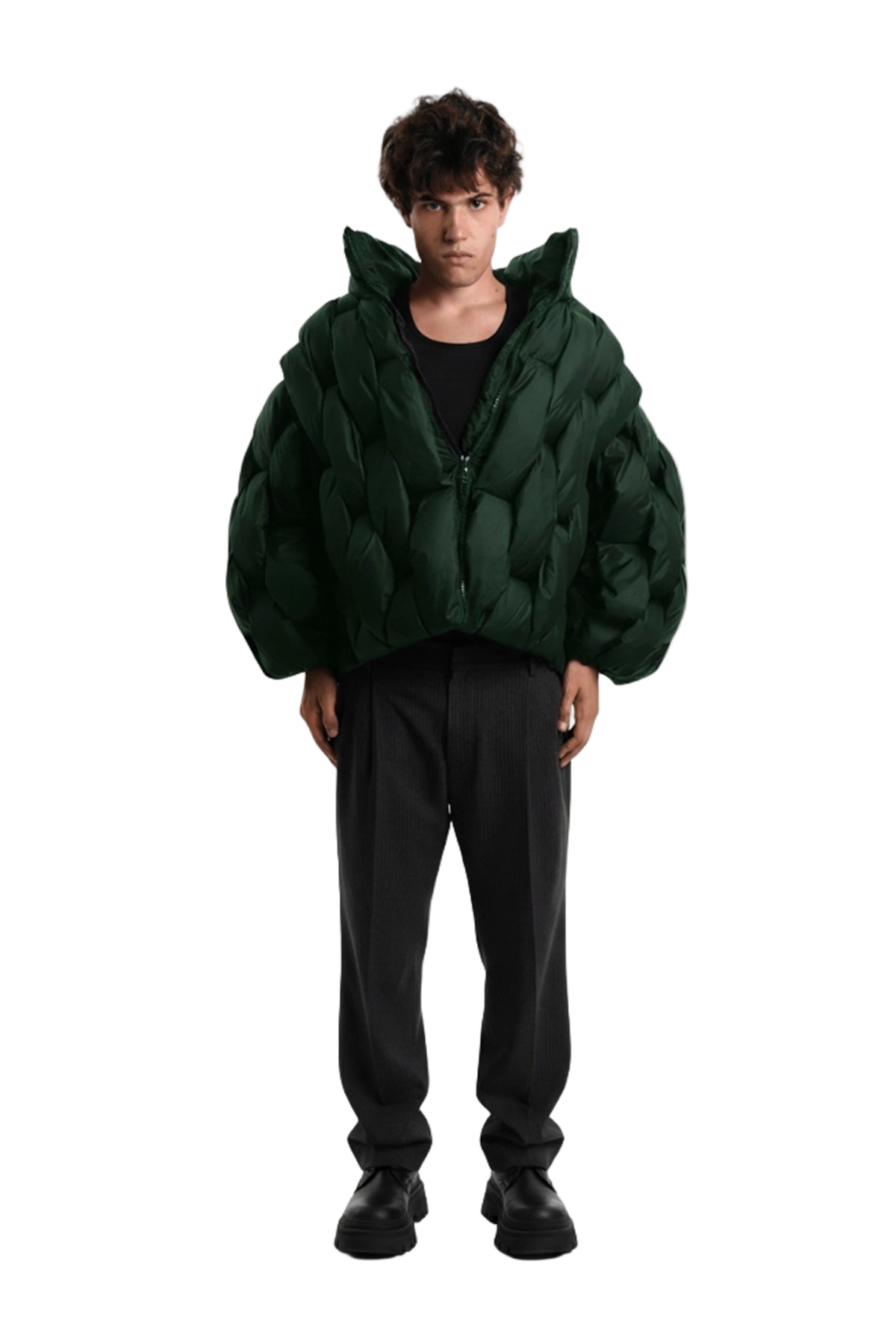 Pentagon Puffer - Grün