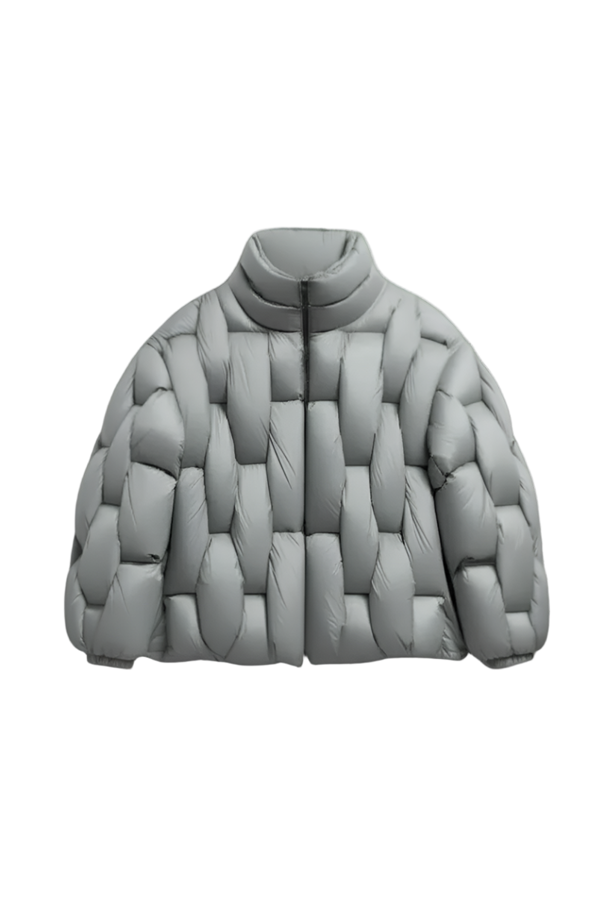 Pentagon Puffer - Grey