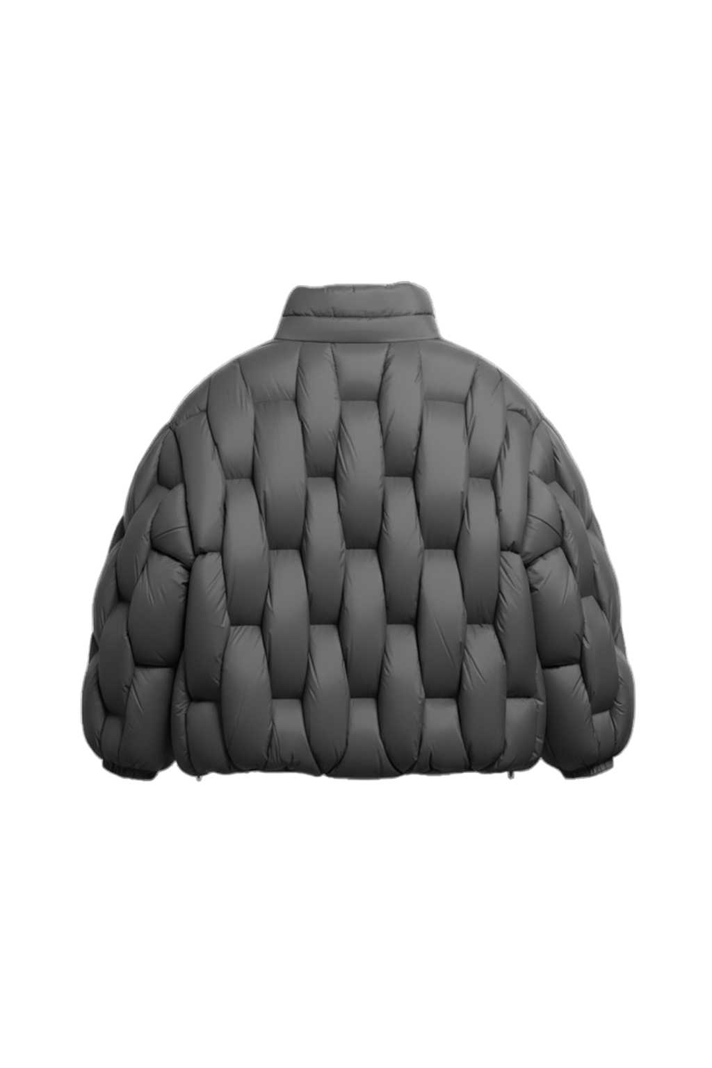 Pentagon Puffer -Grey