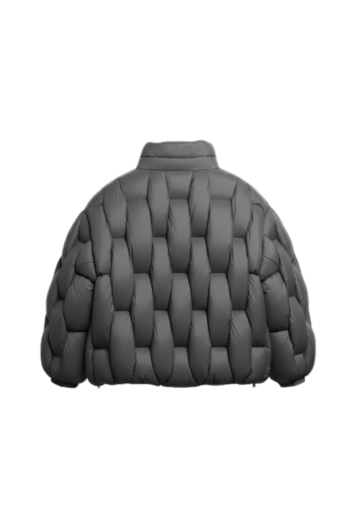 Pentagon Puffer -Grey