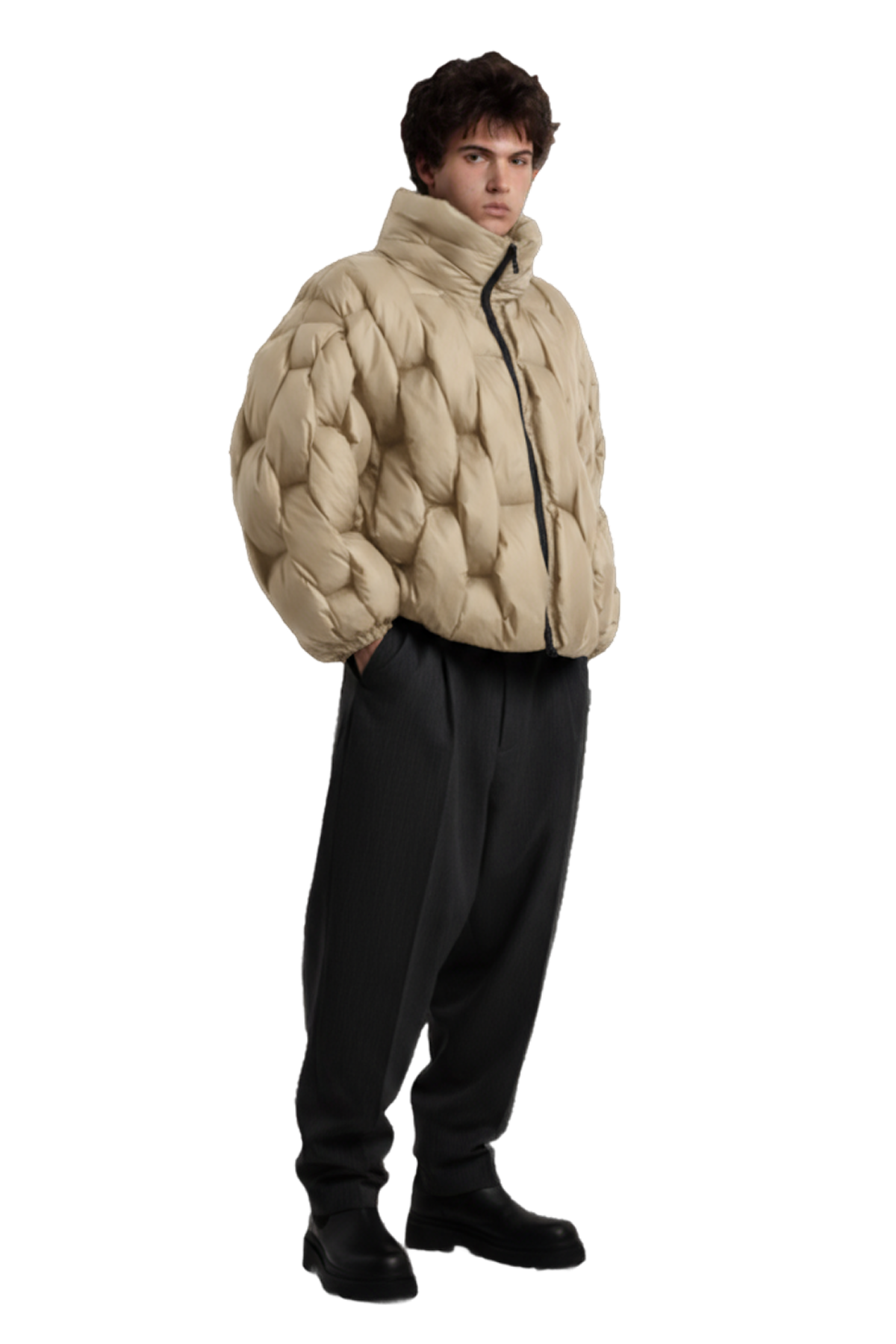 Pentagon Puffer - Khaki