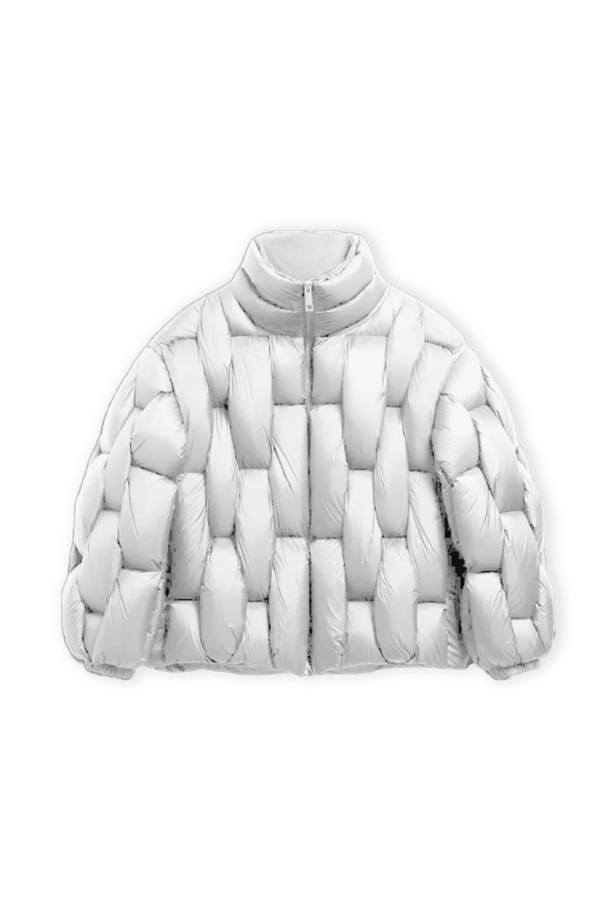 Pentagon Puffer - Weiß