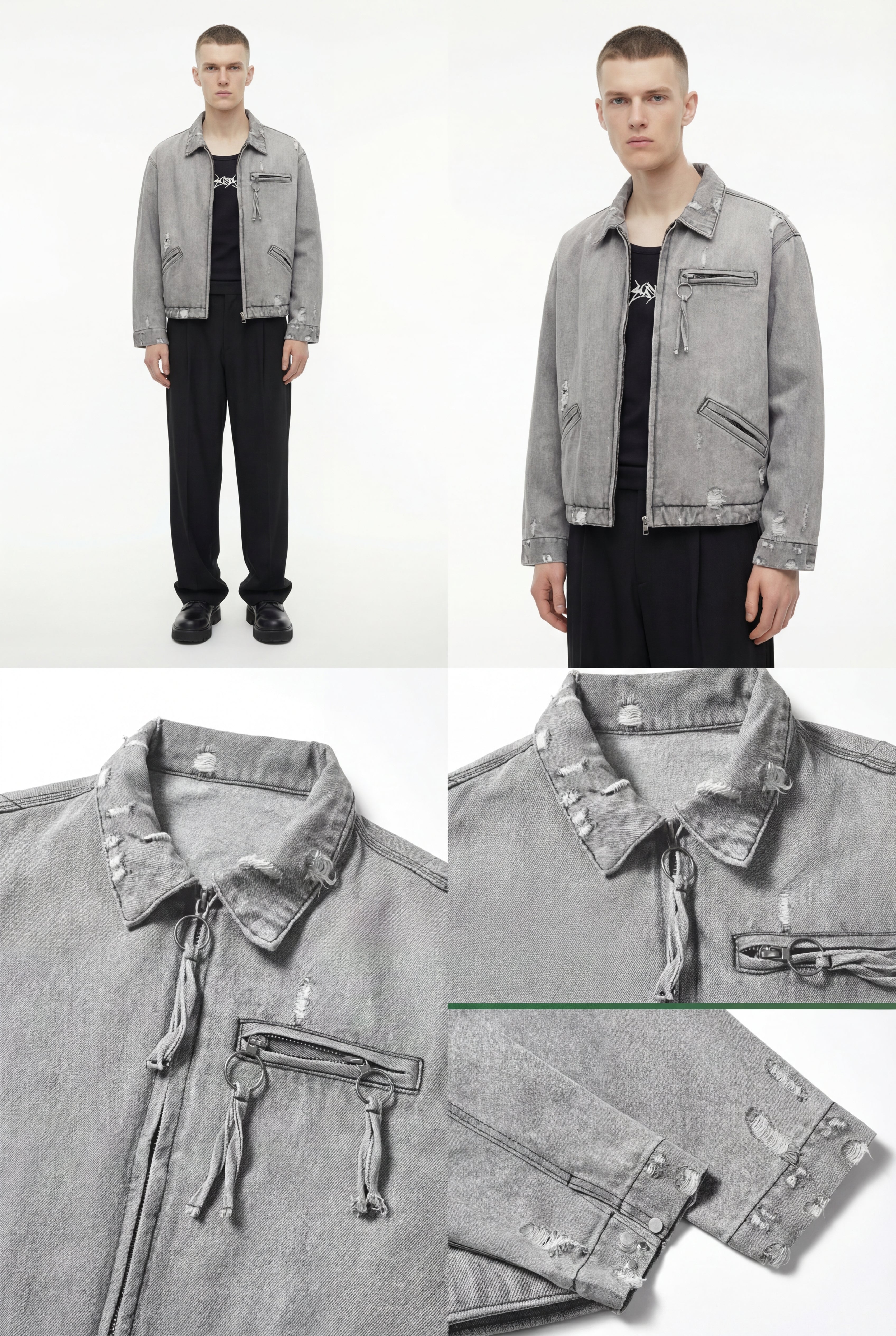 Iron Crest Denim - Black