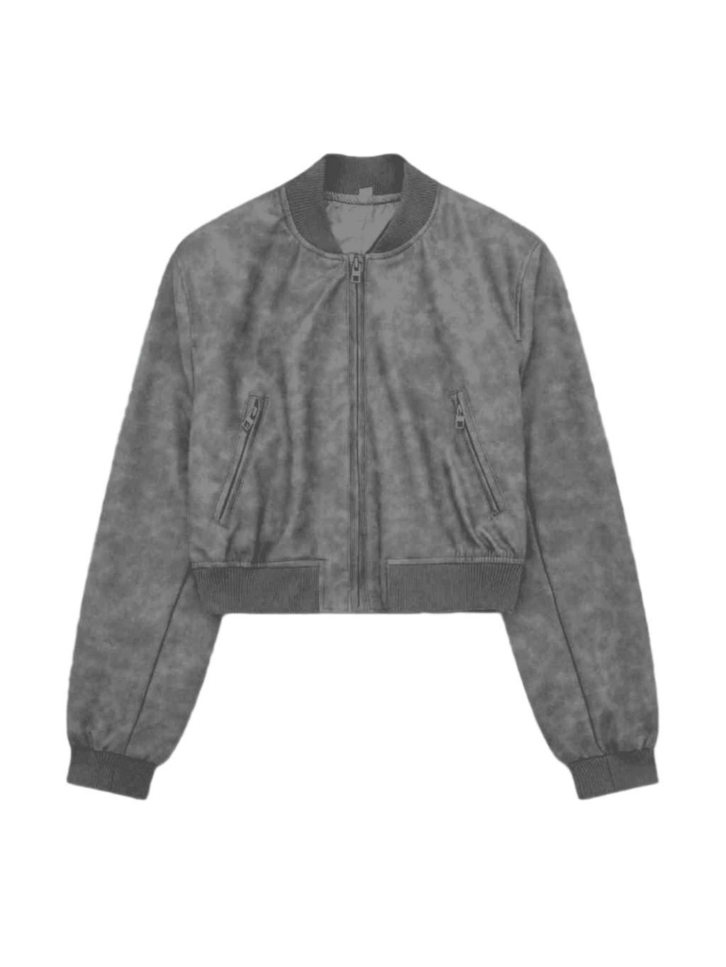 EuroEdge Faux-Leather Bomber - Octagon