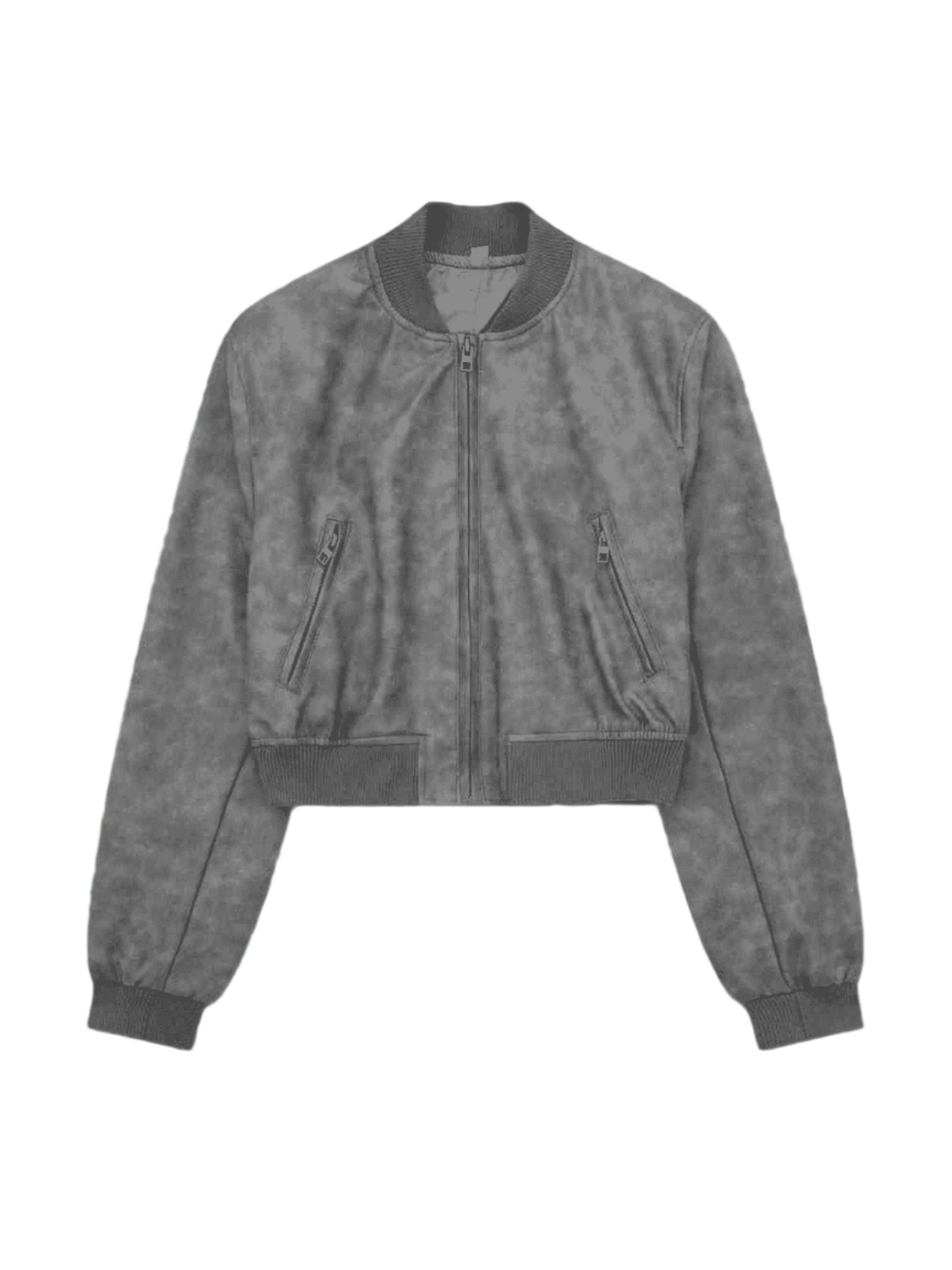 EuroEdge Faux-Leather Bomber - Octagon