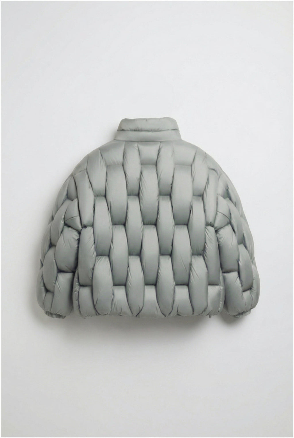Pentagon Puffer - Grey