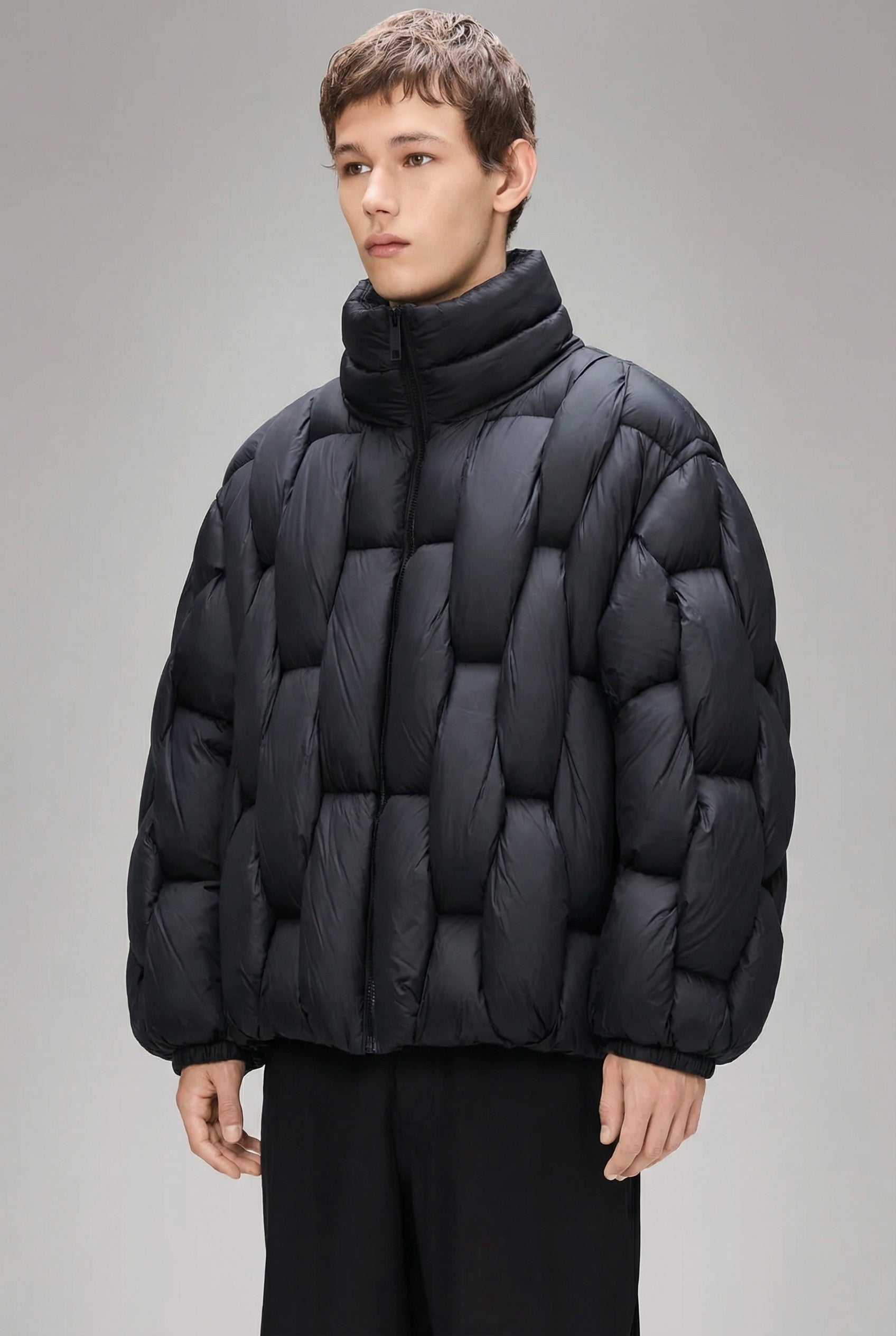 Pentagon Puffer - Black