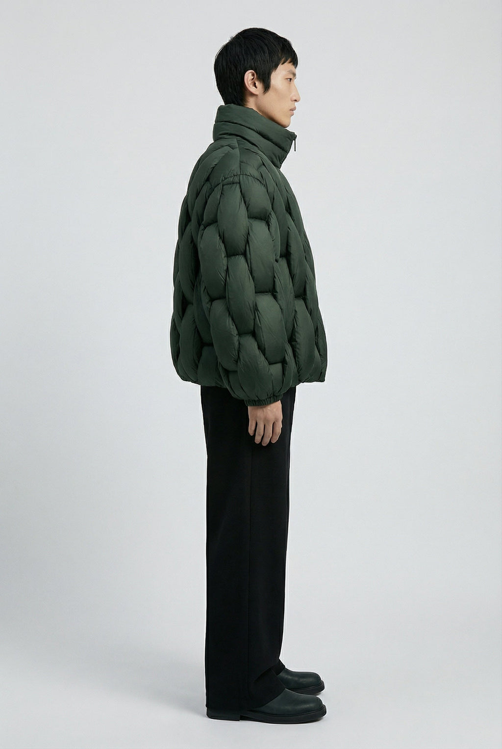 Pentagon Puffer - Green
